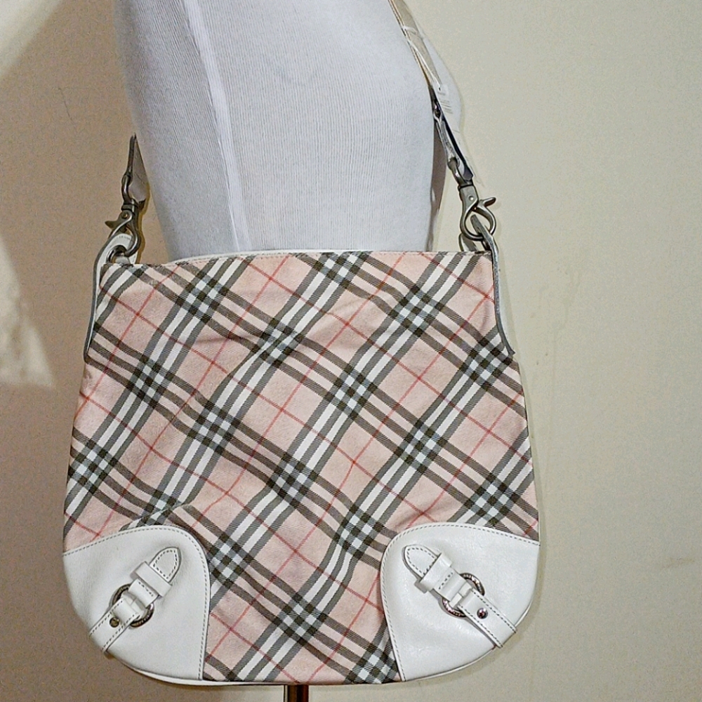 BNWT Burberry BLUE Label Crossbody light pink